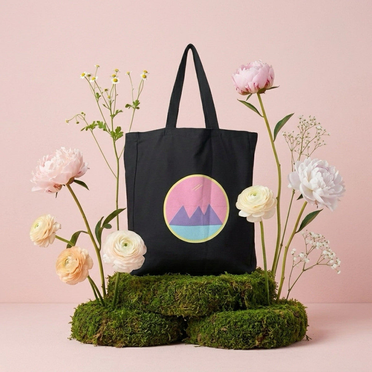 Abstract Pastel Tote Bag