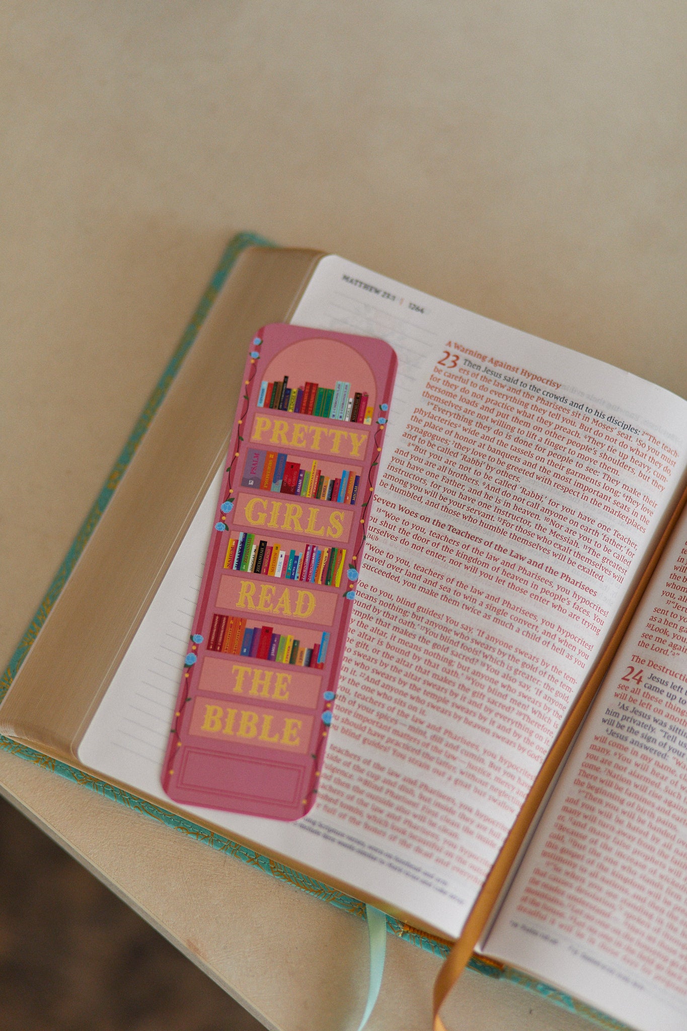 Pretty Girls Read The Bible