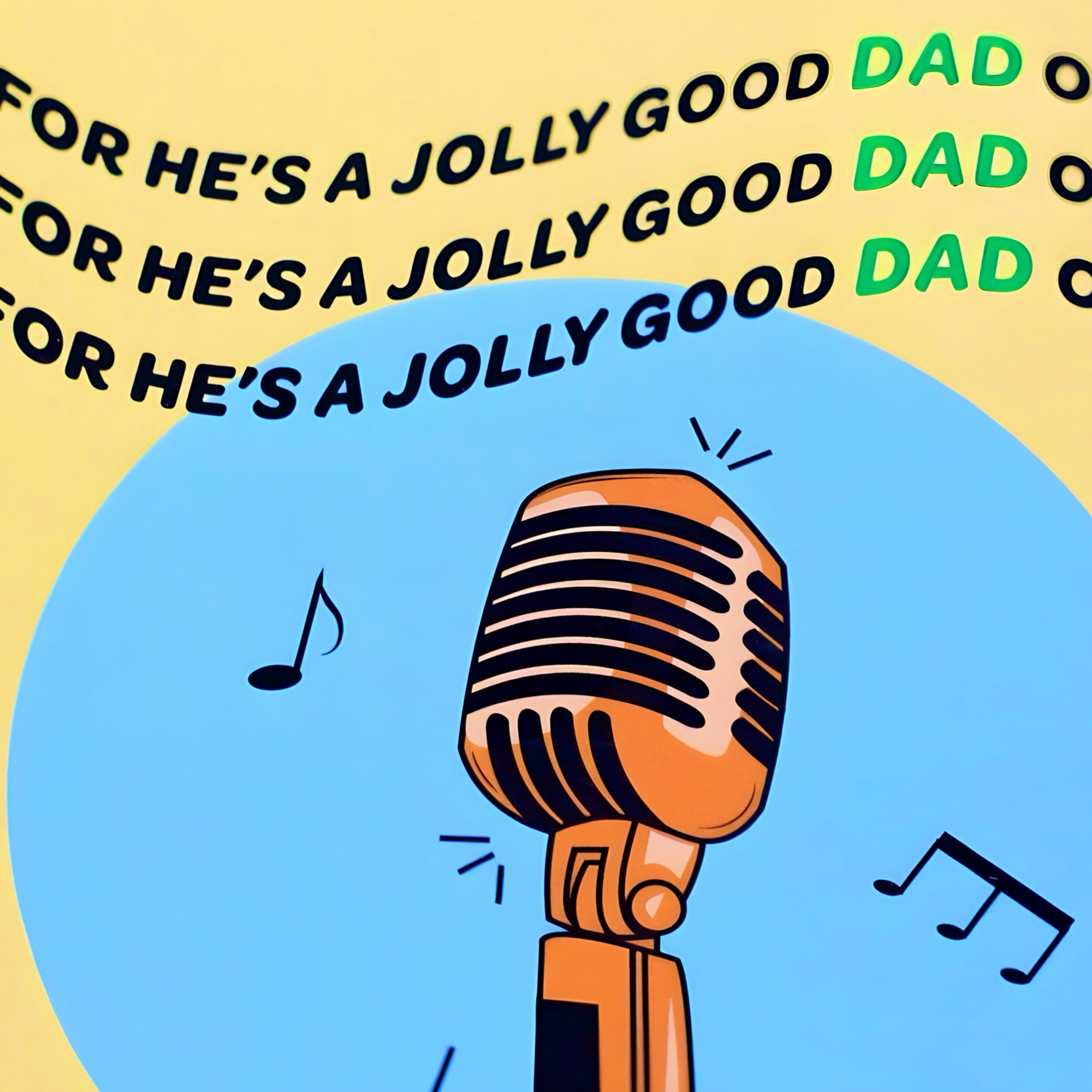 Jolly Dad Card